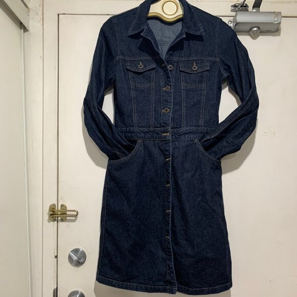 MAVI LONG SLEEVE DENIM DRESSES SIZE M - Picture 2 of 9